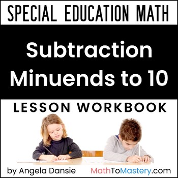 Preview of Single-Digit Subtraction - Count Back to Subtract, Related Facts, 1st Grade Math