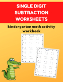 Single Digit Subtraction Worksheets - Kindergarten Math Ac