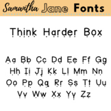 Single Font - Think Harder Box