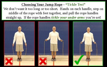 Preview of Single Jump Roping in PE - Floor Rope Skill Progression and Intro to Jump Rope