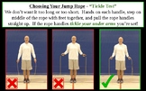 Single Jump Roping in PE - Floor Rope Skill Progression an