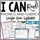 Single Open Syllable | Phonics and Reading Comprehension |