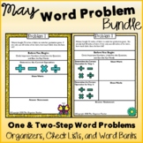 Single Step and Two Step Word Problems BUNDLE (May Edition)