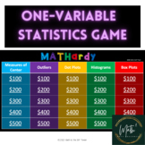 Single Variable Statistics Review Game | One-Variable Stats Game