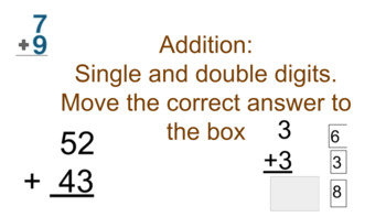 Single and Double Digit Addition by I can do that | TPT