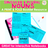 Singular Nouns & Plural Nouns No Cut Print & Fold Interact