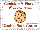 Singular/Plural Possessive Nouns Cookie Sort Game