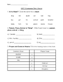 Singular, Plural, Proper, Common, Noun Identification and Grammar