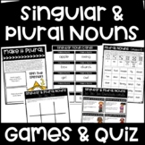 Singular and Plural Noun Games and Quiz