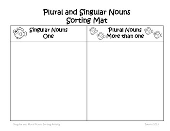 Singular And Plural Nouns Worksheets For 3rd Grade Pdf