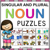 Singular and Plural Nouns Activities: Noun Puzzles