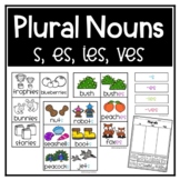 Singular and Plural Nouns- Adding the Suffix s, es, ies, a