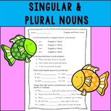 Singular and Plural Nouns Assessment or Practice