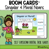 Singular and Plural Nouns Boom Cards™