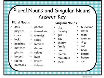 Singular and Plural Nouns Literacy Center - Easter by Sally Boone