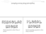 Singular and Plural Nouns Flip Book