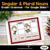 Singular and Plural Nouns Grammar Practice | 1st Grade Gra