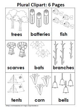 Singular And Plural Nouns K 2 By Worksheet Place Tpt