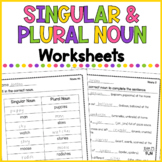 Singular and Plural Nouns | Grammar Worksheets | Irregular