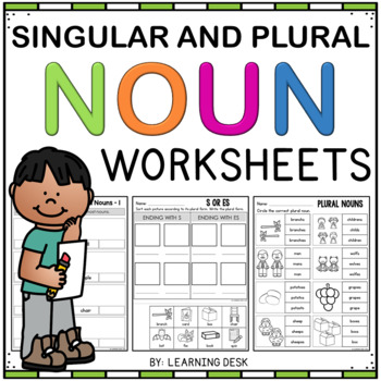 nouns worksheet for first grade teaching resources tpt