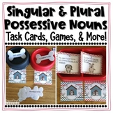 Possessive Nouns Task Cards, Extra Practice, and More