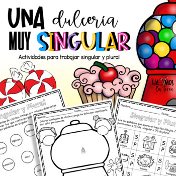 Preview of Singular y plural - cuaderno de actividades