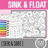 Sink and Float Card Sort Activity | Seek and Sort Science Doodle
