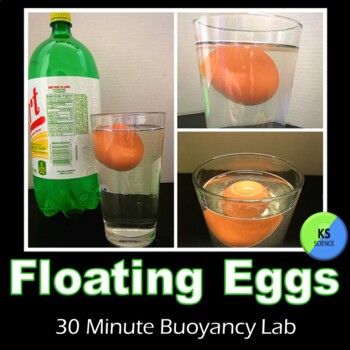 Preview of Sink and Float Lab | A Floating Egg And Soda Experiment | Easter Science Fun
