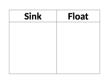 Preview of Sink or Float