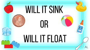 Preview of Sink or Float
