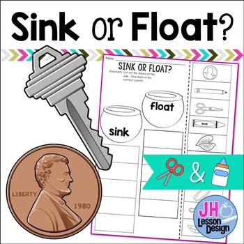 Preview of Sink or Float? Cut and Paste Sorting Activity