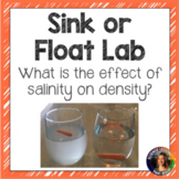 Sink or Float Lab- Measuring salinity and density
