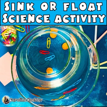 Preview of Sink or Float Worksheet Science Experiments Preschool Kindergarten SPED STEM