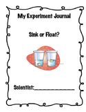Sink or Float Science Journal
