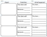 Science Prediction Sheet Worksheets & Teaching Resources | TpT