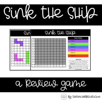 Preview of Sink the Ship: A Review Game
