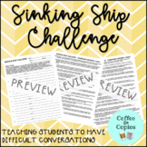Sinking Ship Challenge - Having Difficult Conversations an