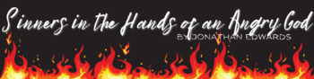 Preview of Sinners in the Hands of an Angry God Google Form Header