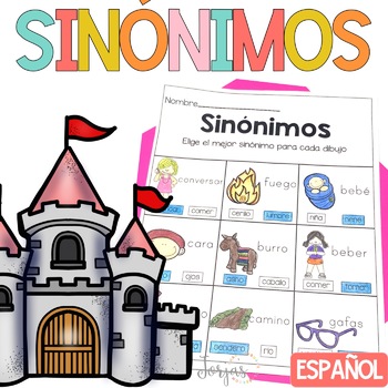 Preview of Sinonimos - Synonyms in Spanish