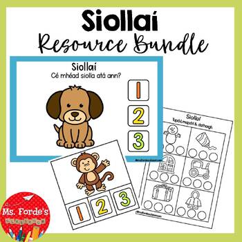 Preview of Siollaí Resource Bundle (Syllables in Irish: Powerpoint, Game & Activity Sheets)