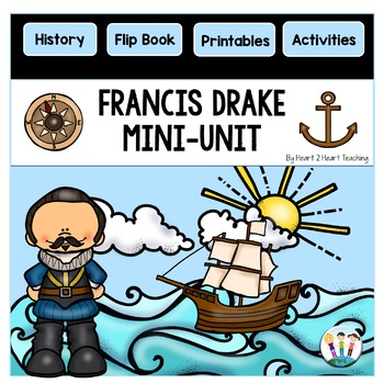 Preview of Sir Francis Drake Mini-Unit & Flip Book
