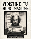 Sirius Black wanted poster in Latin | Harry Potter inspire