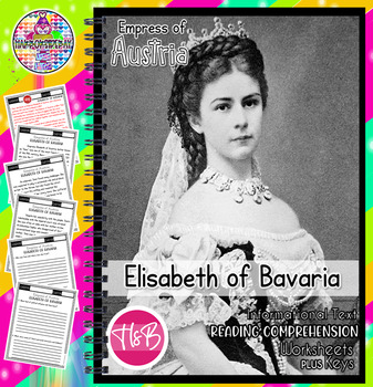 Preview of Sissi; Elisabeth of Bavaria | Empress of Austria |Reading Comprehension| History