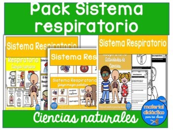 Preview of Sistema Respiratorio, cuerpo humano- actividades- Spanish respiratory system