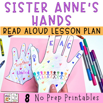Preview of Sister Anne's Hands Interactive Read Aloud Lesson Plan | Black History Month