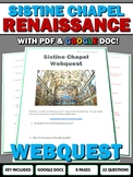 Sistine Chapel Renaissance - Webquest with Key (Google Doc
