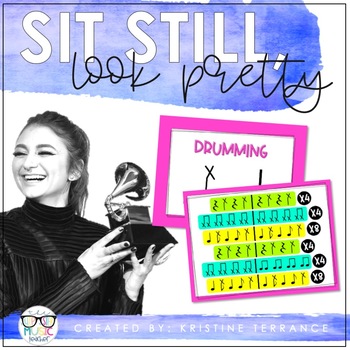 Preview of Sit Still, Look Pretty {Bucket Drumming Activity}