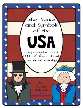 Preview of Sites, Songs and Symbols of the USA: Patriotic Reproducible Book