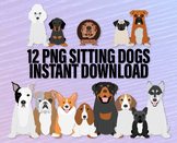 Sitting Dog Breed Clipart - DIY Pet Parent Crafts, Png Pet