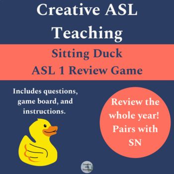 Preview of Sitting Duck Review Game ASL 1